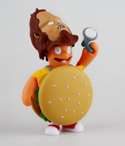 Bobs Burgers Beefsquatch 7 figure by BobS Burgers, produced by Kidrobot. Front view.
