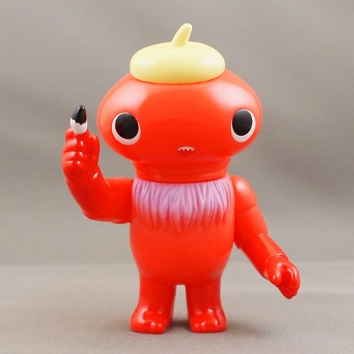 Bolo - Bright Red w/ Pastel Yellow Beret figure by Chima Group, produced by Chima Group. Front view.