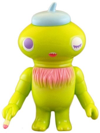 Bolo - wink ver (lime / light blue beret) figure by Chima Group, produced by Chima Group. Front view.