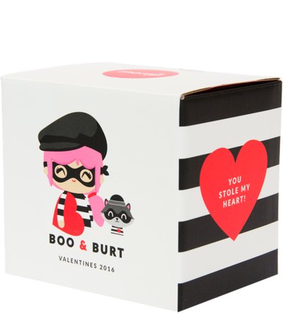 Boo & Burt figure by Momiji, produced by Momiji. Packaging.