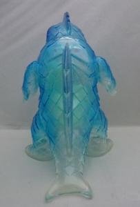 Bop Dragon - Eater (GID Tanks) figure by Rumble Monsters, produced by Rumble Monsters. Back view.