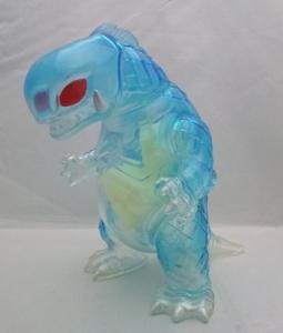 Bop Dragon - Eater (GID Tanks) figure by Rumble Monsters, produced by Rumble Monsters. Side view.