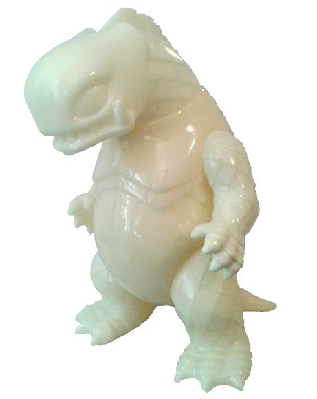 Bop Dragon (unpainted GID) figure by Rumble Monsters, produced by Rumble Monsters. Front view.