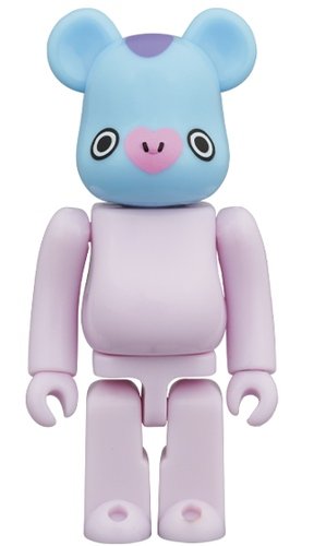 BT21 - MANG BE@RBRICK 100% figure, produced by Medicom Toy. Front view.