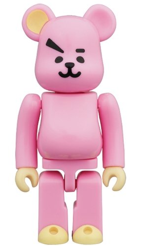 BT21 - VAN BE@RBRICK 100% figure, produced by Medicom Toy. Front view.