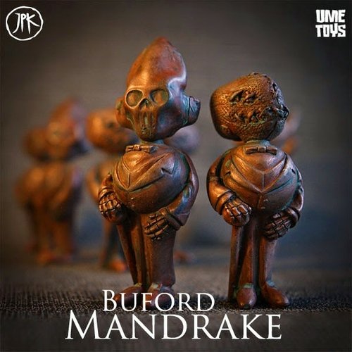 Buford Mandrake figure by Jon-Paul Kaiser & Ume Toys (Richard Page). Front view.