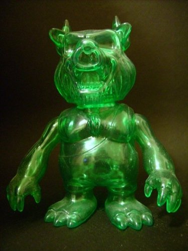 Bullmask figure, produced by Gargamel. Front view.