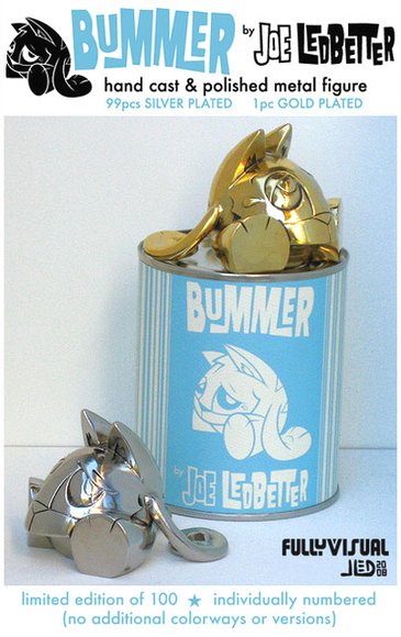 Bummer figure by Joe Ledbetter, produced by Fully Visual. Toy card.