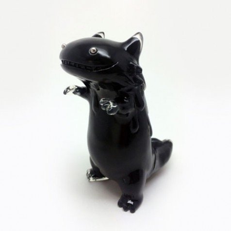 Byron - Clear (black paint inside) figure by Shoko Nakazawa (Koraters), produced by Koraters. Front view.