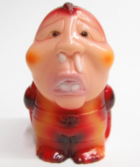 Hone Borg Boy figure by Atom A. Amaresura, produced by Realxhead. Front view.