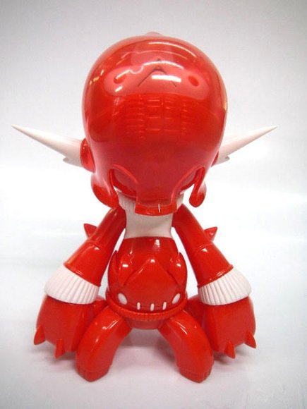 Candy Apple figure by Kaijin, produced by One-Up. Front view.