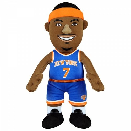 Carmelo Anthony figure by Bleacher Creatures, produced by Bleacher Creatures. Front view.