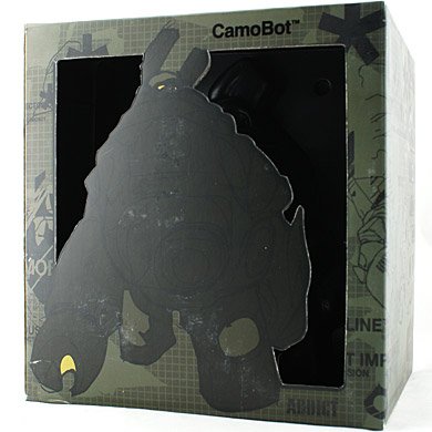 Camobot : Frontline  figure by Mr. Jago, produced by Adfunture. Packaging.