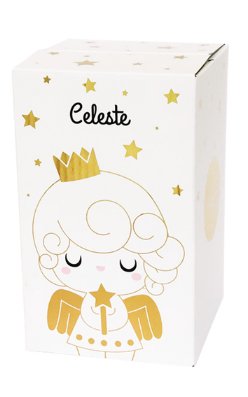 Celeste figure by Momiji. Packaging.