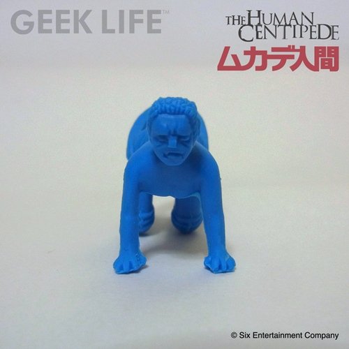 Centipede Human - Man (Blue) figure by Geek Life X Six Entertainment, produced by Kenth Toy Works. Front view.