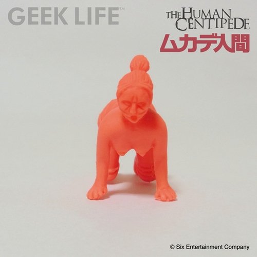 Centipede Human - Woman B (Red) figure by Geek Life X Six Entertainment, produced by Kenth Toy Works. Front view.