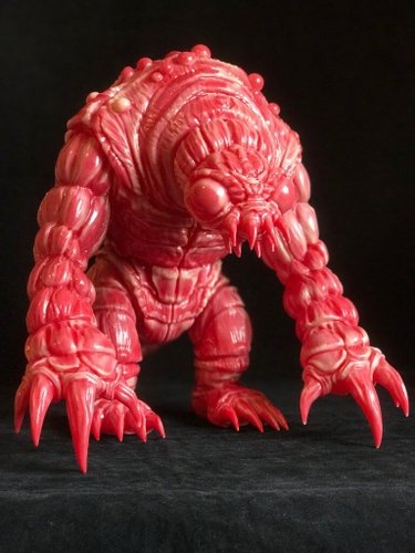 Cestoda - Marbled Meat figure by Miscreation Toys, produced by Toy Art Gallery. Front view.
