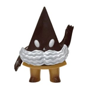 Choco-Crew Pie Guy figure by Brian Flynn, produced by Super7. Front view.