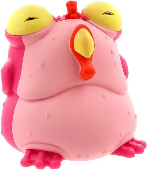Chog Vinyl Figure - Chew figure by John Layman X Rob Guillory, produced by Skeleton Crew Studio Llc. Front view.