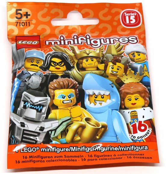 Clumsy Guy figure by Lego, produced by Lego. Packaging.