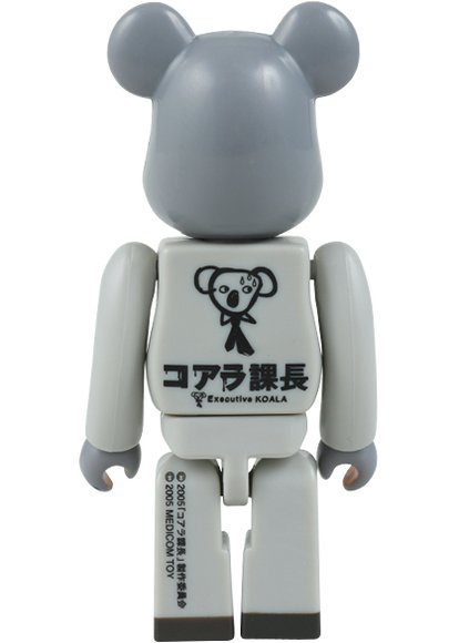 Mr. Koala Be@rbrick 100% figure, produced by Medicom Toy. Back view.