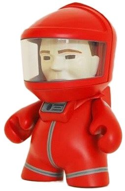 Commander Poole - Head of Security figure by Robotics Industries (Jim Freckingham). Front view.