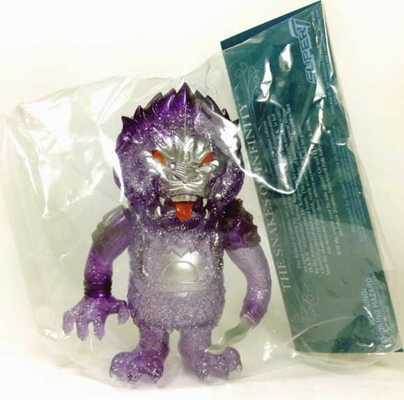 Cosmic Mongolion - NYCC/APE Exclusive figure by LAmour Supreme, produced by Super7. Front view.