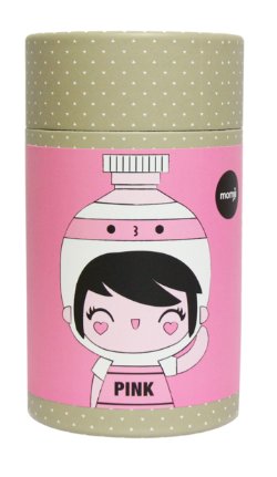 Create Pink figure by Momiji, produced by Momiji. Packaging.