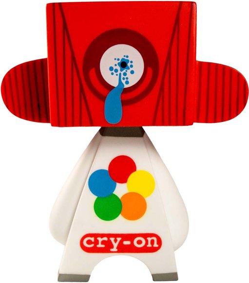 cry-on figure by Jeremy Madl (Mad), produced by Solid. Front view.