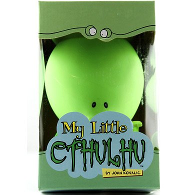 My Little Cthulhu figure by John Kovalic, produced by Dreamland Toyworks. Packaging.