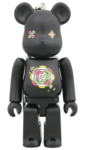 CUE DREAM JAM-BOREE 2014 BE@RBRICK - BLACK figure by Medicom Toy, produced by Medicom Toy. Front view.
