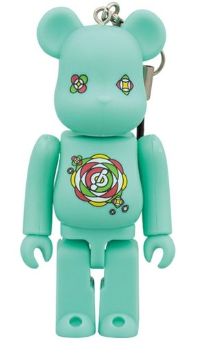 CUE DREAM JAM-BOREE 2014 BE@RBRICK - GREEN figure by Medicom Toy, produced by Medicom Toy. Front view.