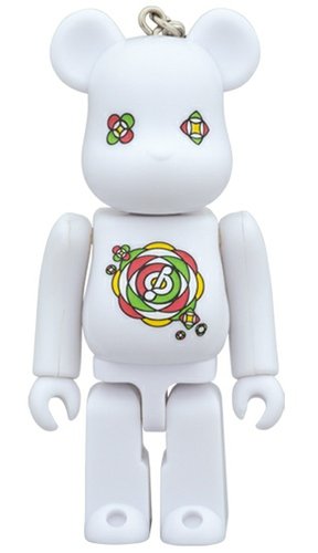 CUE DREAM JAM-BOREE 2014 BE@RBRICK - WHITE figure by Medicom Toy, produced by Medicom Toy. Front view.