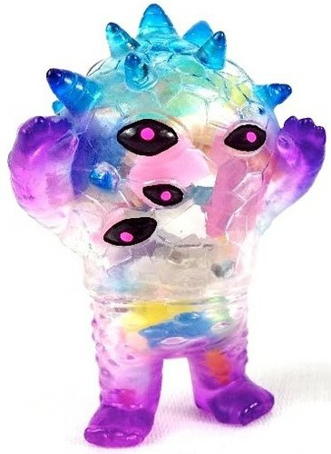 Custom Micro Eyezon: Crystal Version figure by Barry Allen (Gorgoloid). Front view.