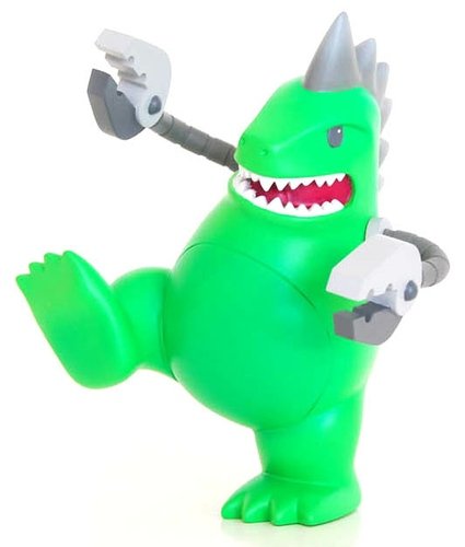 Cybersaurus - ToyConUK 2014 figure by Robotics Industries (Jim Freckingham). Front view.