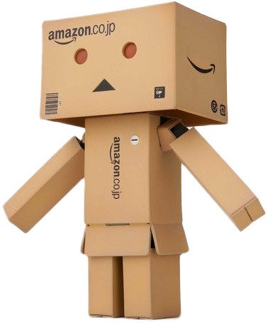 Danboard Amazon.co.jp Version figure by Enoki Tomohide, produced by Kaiyodo. Front view.
