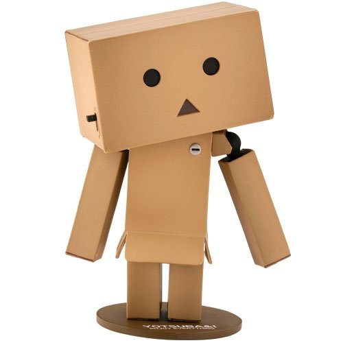 Danboard Mini (Normal Version) figure, produced by Kaiyodo. Front view.