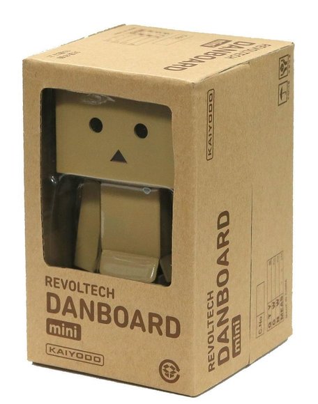 Danboard Mini (Normal Version) figure, produced by Kaiyodo. Packaging.