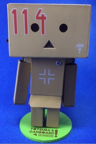 Danboard Mini - Panzer III figure by Enoki Tomohide, produced by Kaiyodo. Front view.
