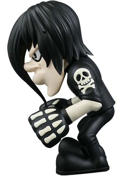 Glenn Danzig - VCD Special No.44 figure by H8Graphix, produced by Medicom Toy. Side view.