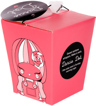 Darcie Dot figure by Momiji, produced by Momiji. Packaging.