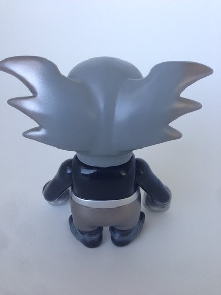 Darkness Skullwing  figure by Pushead, produced by Secret Base. Back view.