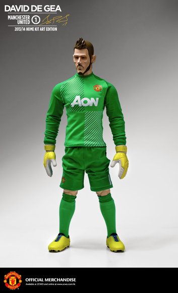 David de Gea figure by Alan Ng, produced by Zcwo. Front view.