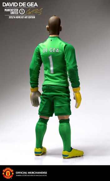 David de Gea figure by Alan Ng, produced by Zcwo. Back view.