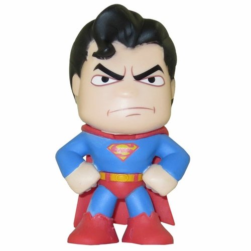 DC Comics Mystery Minis - Superman figure by Funko, produced by Funko. Front view.