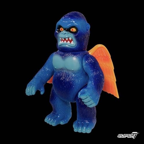 Death From Above Wing Kong (Fuckaiju exclusive) figure by Brian Flynn, produced by Super7. Front view.