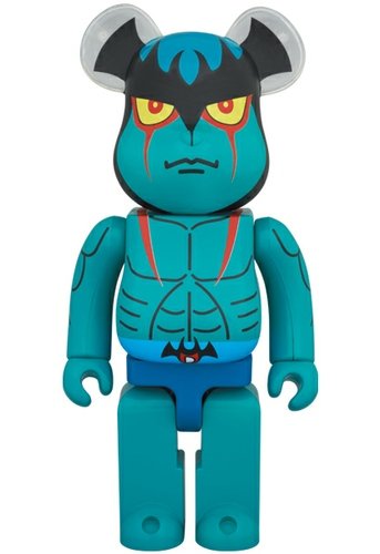 Devilman Be@rbrick 400% figure by Medicom Toy, produced by Medicom Toy. Front view.
