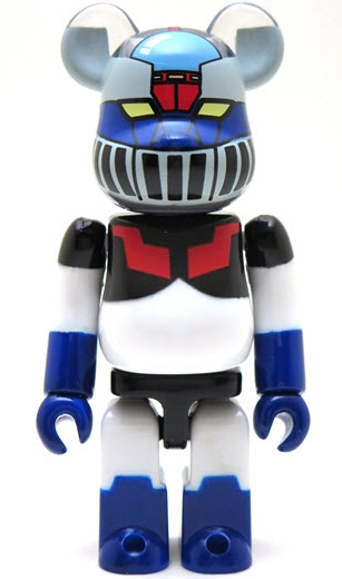 Devilman Mazinger Z 40th Anniversary - Secret Be@rbrick Series 26 figure, produced by Medicom Toy. Front view.