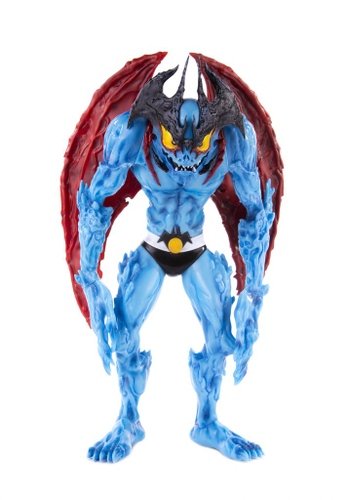 Devilman (Mondo Exclusive Variant) figure by Mike Sutfin, produced by Unbox Industries. Front view.