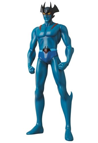 Devilman figure, produced by Marmit. Front view.